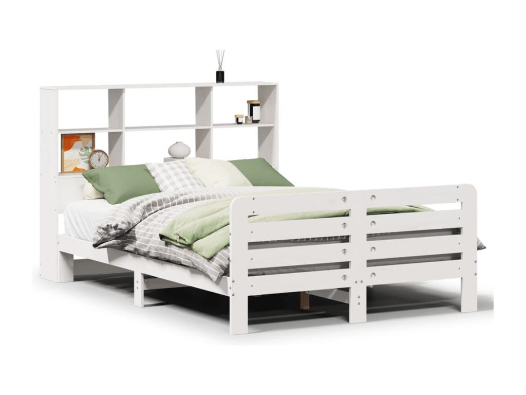 Matelas en bois de pin blanc, 150 x 200 cm - dlz1766570761657