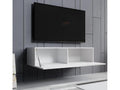 Meuble TV blanc, 120 x 40 x 30 cm