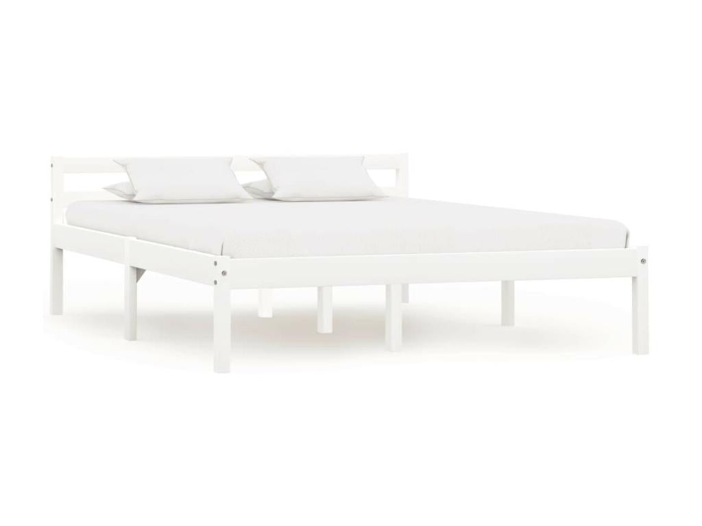 Lit en pin blanc, 120 x 200 cm