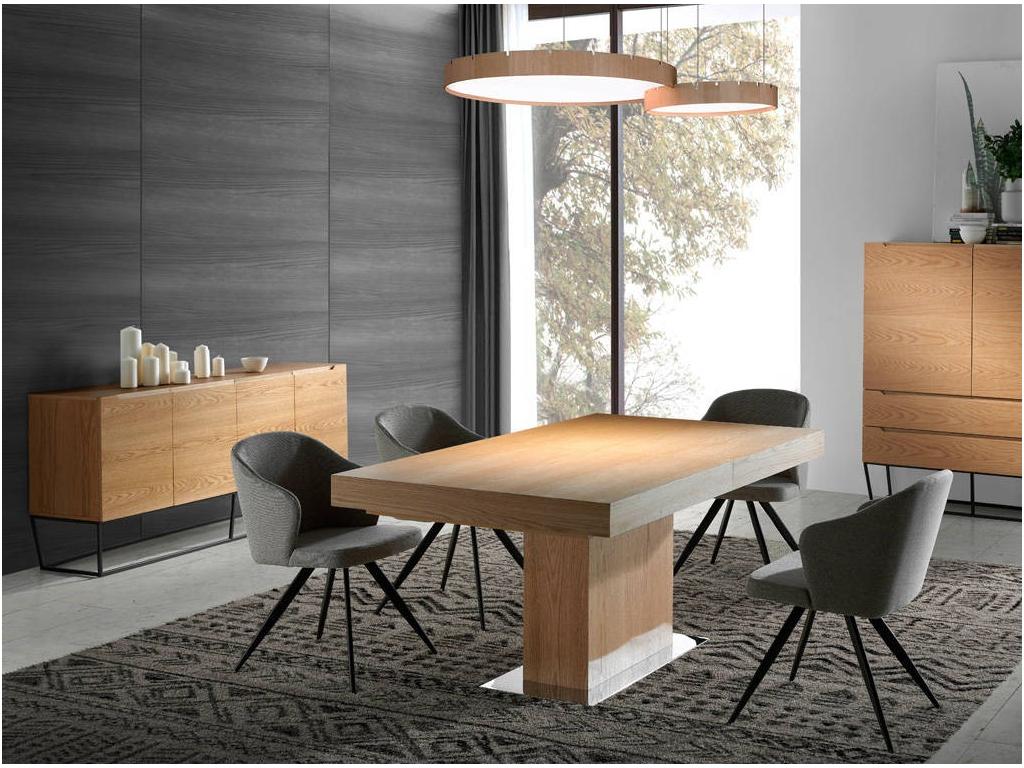 Chaise en tissu noir - dlz1766570912623