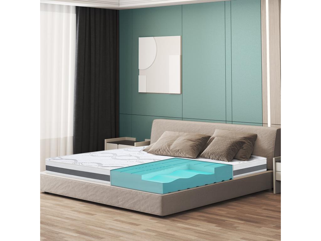 Matelas, 16 cm d'épaisseur, 70 x 210 cm