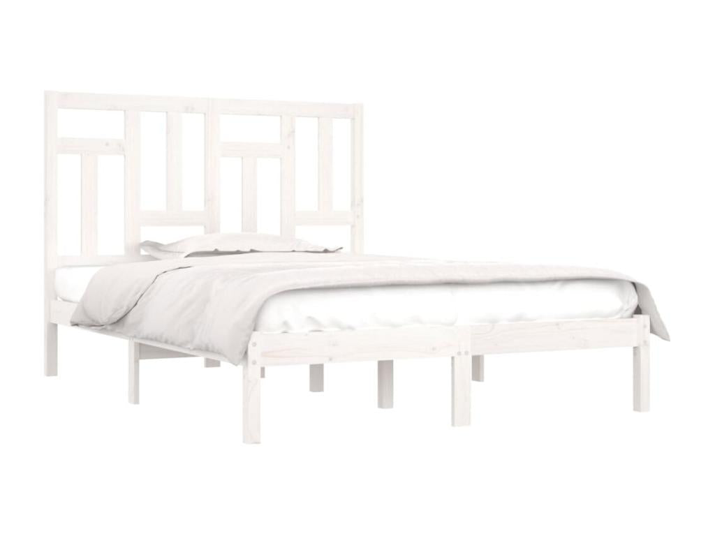 Matelas en pin blanc, 150 x 200 cm - dlz1766570812418