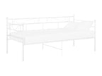Matelas en métal blanc, 90 x 200 cm - dlz1766570395330