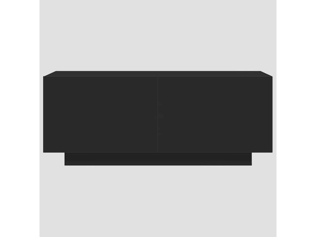 Meuble TV noir, 100 x 35 x 40 cm