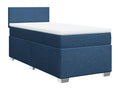 Matelas en tissu bleu, 100 x 200 cm