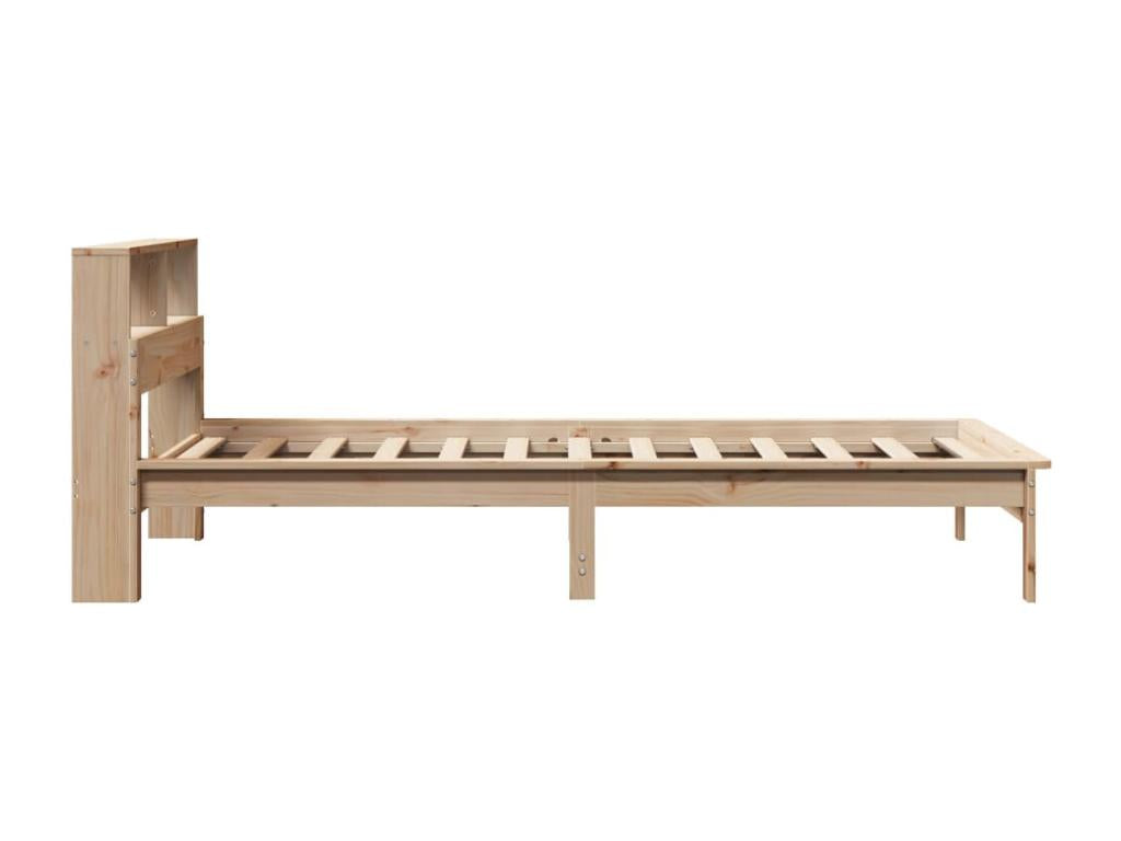 Matelas en bois massif marron, 100 x 200 cm