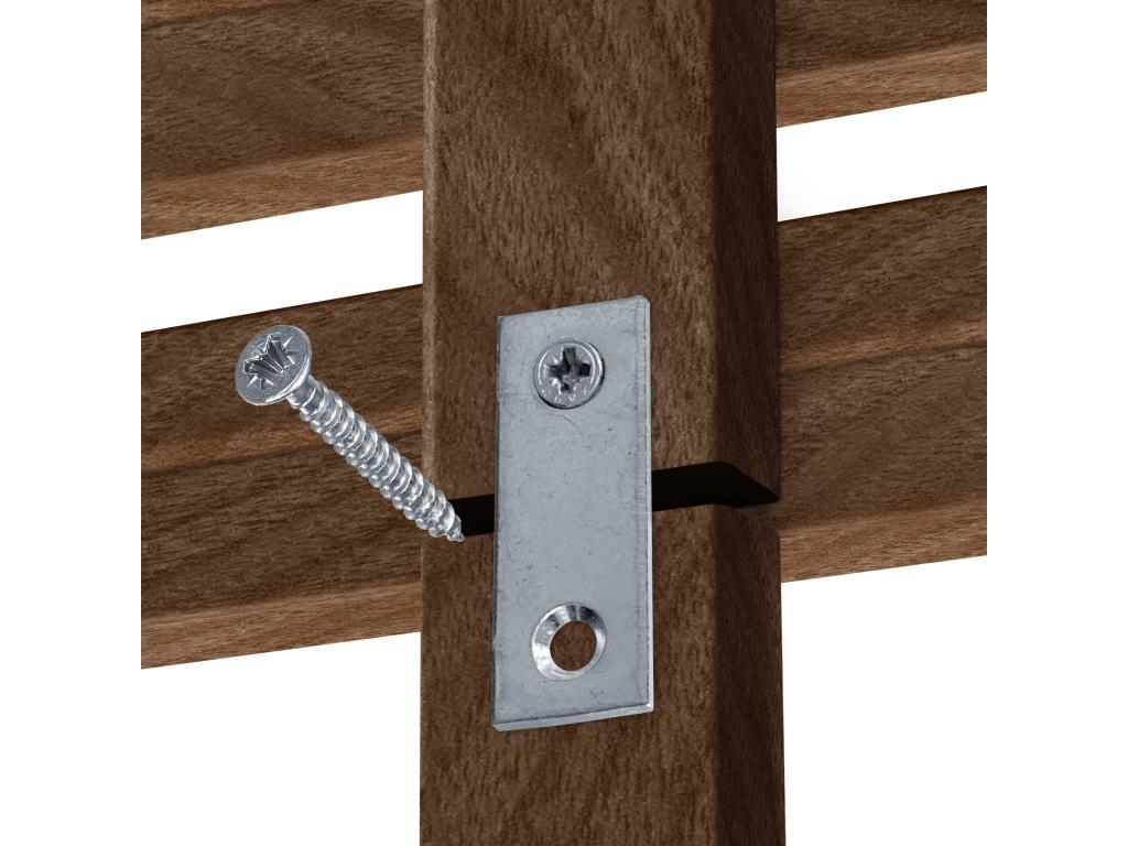 Lit naturel, 135 x 115 cm