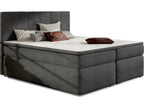 Matelas en tissu gris, 140 x 200 cm
