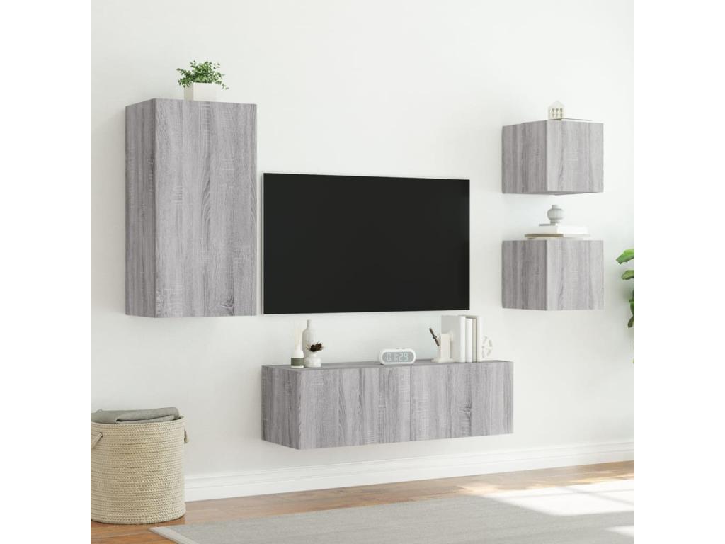 Meuble TV gris - dlz1766570569071