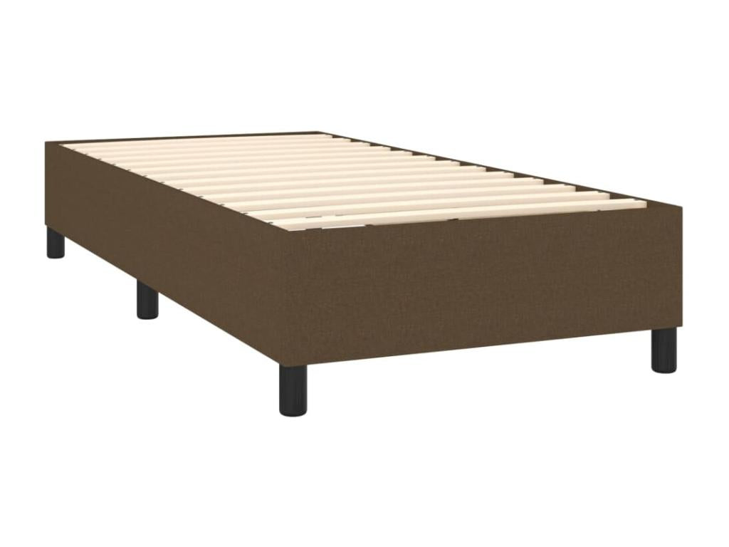 Matelas en tissu marron, 100 x 200 cm