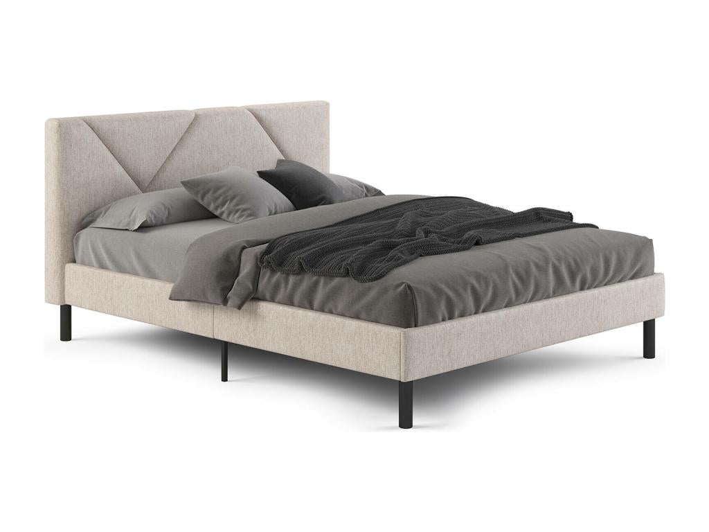 Matelas beige, 160 x 190 cm