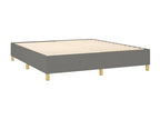 Matelas en tissu gris, 160 x 200 cm - dlz1766570519952