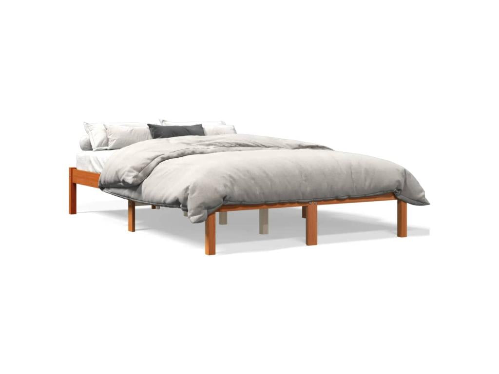 Matelas en bois de pin brun, 140 x 200 cm