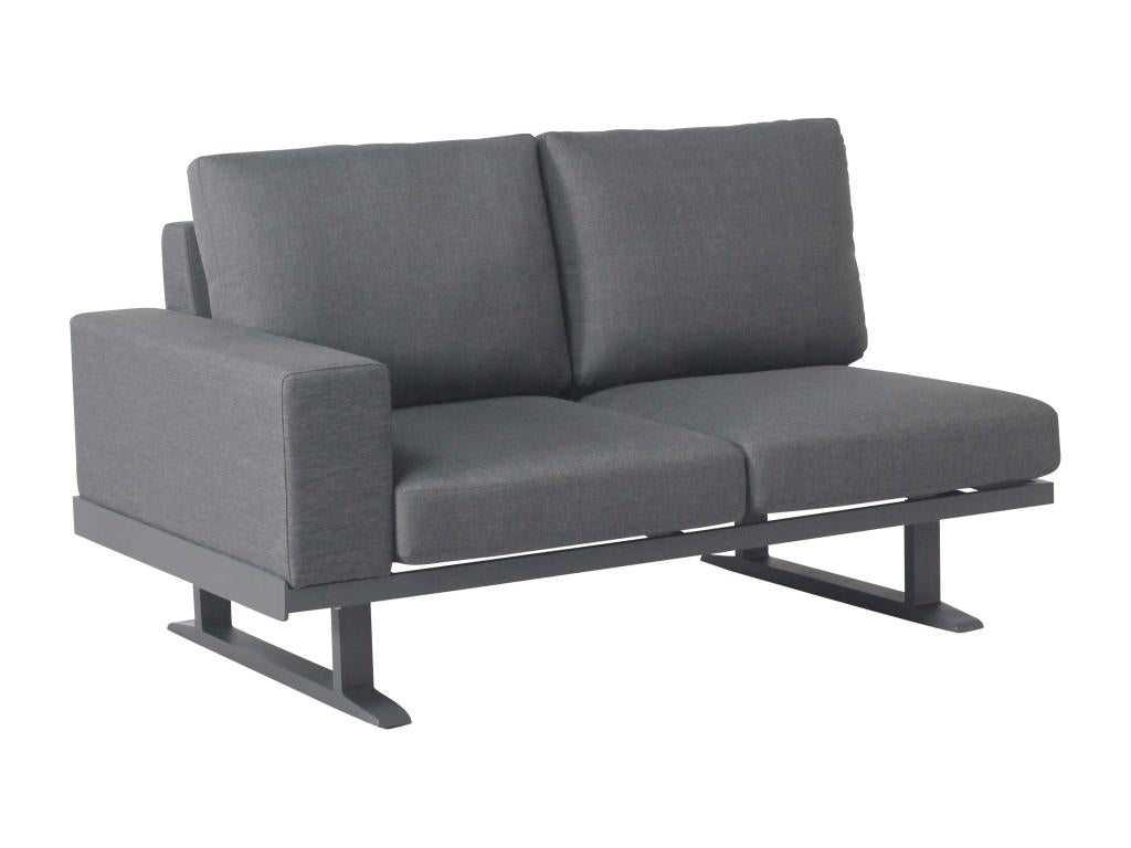 Ensemble de mobilier de jardin gris - dlz1766570922081
