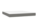 Matelas en tissu gris, 160 x 200 cm - dlz1766570519952