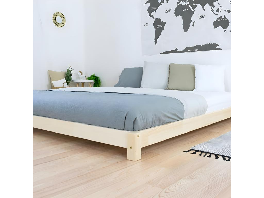 Lit naturel, 200 x 200 cm