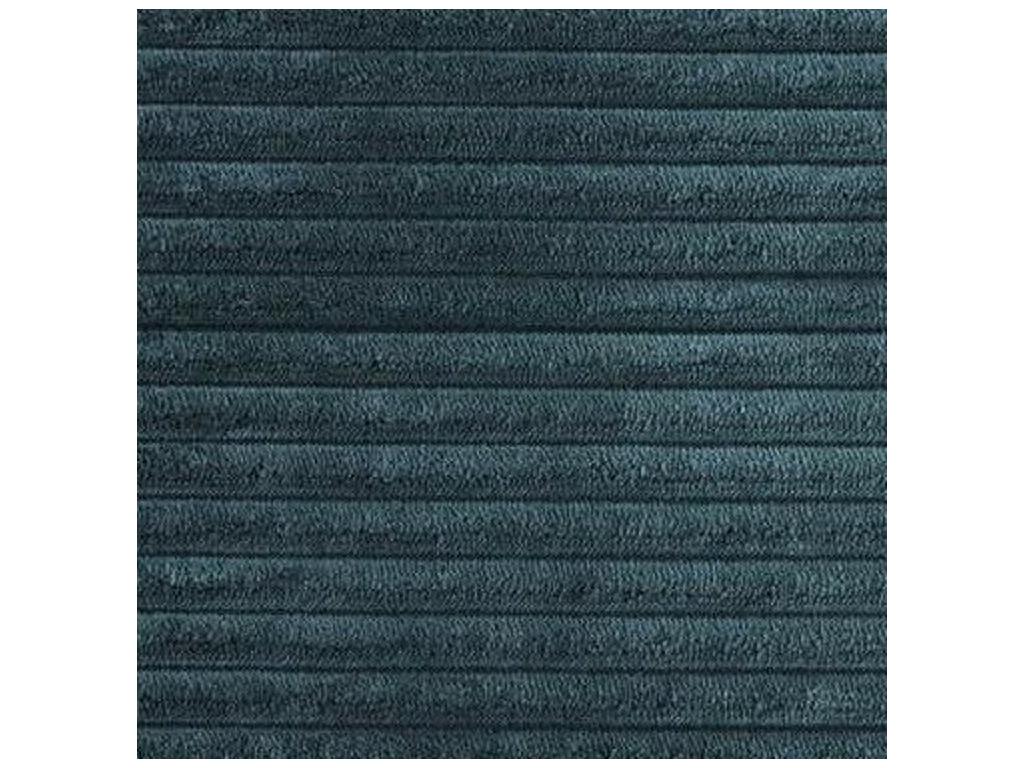 Canapé bleu, 242 x 139 x 83 cm