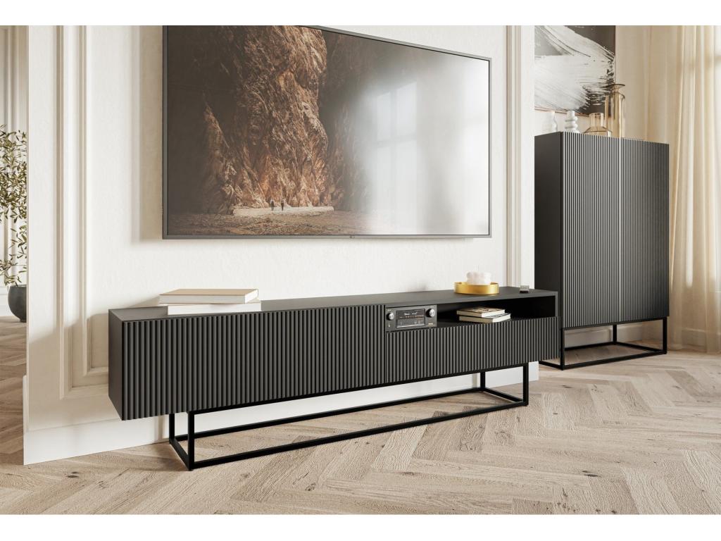 Meuble TV noir