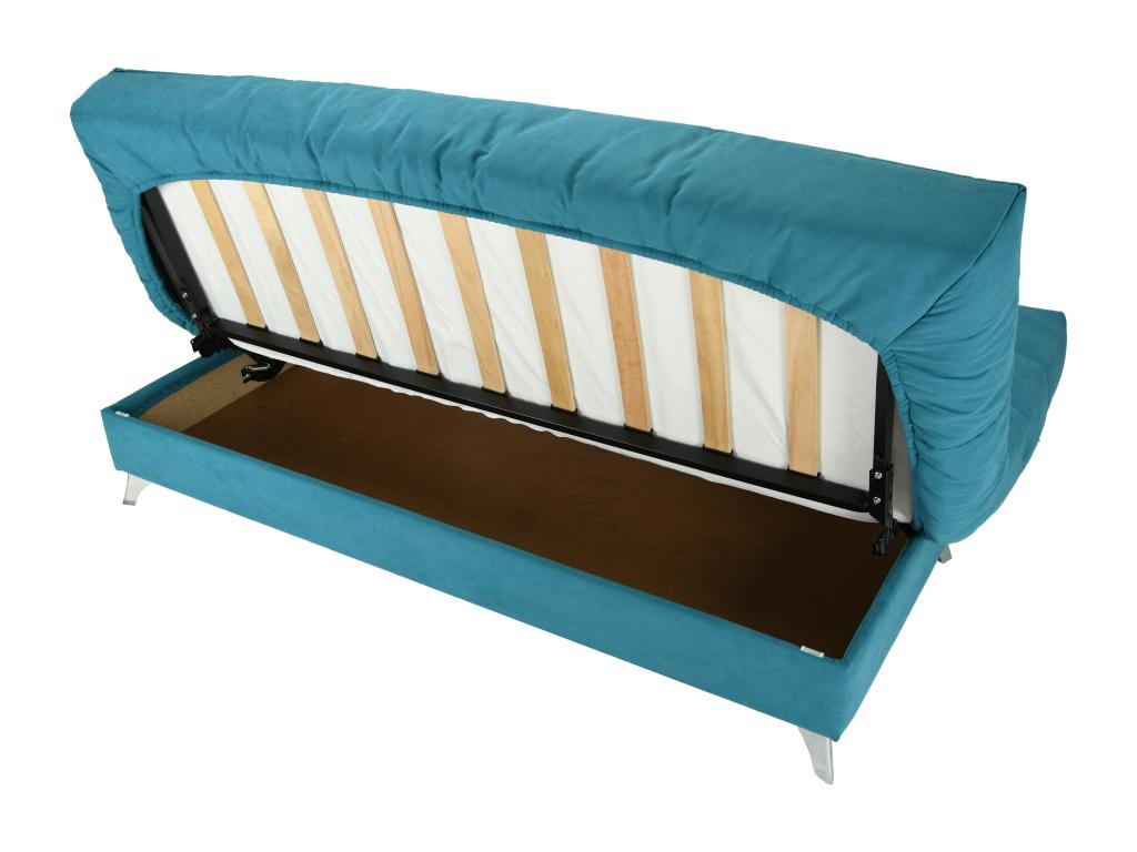Matelas en tissu marron, 130 x 190 cm