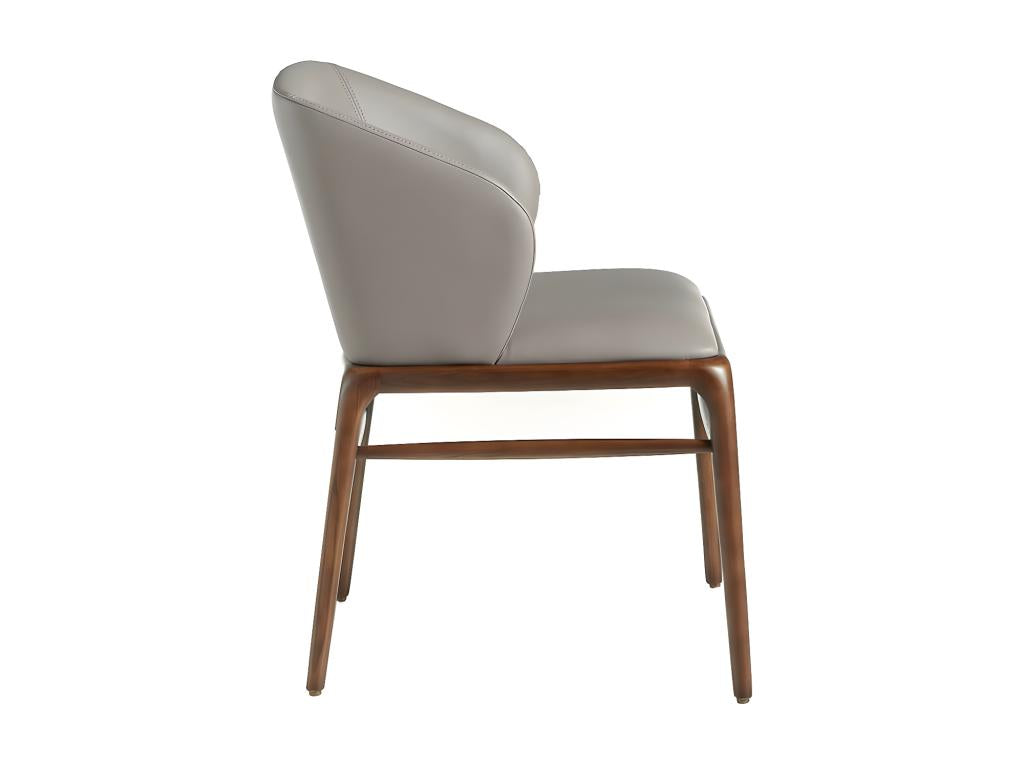 Fauteuil en cuir beige - dlz1766570600467