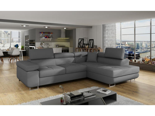 Canapé en tissu anthracite