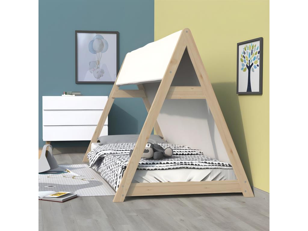 Lit naturel, 90 x 200 cm