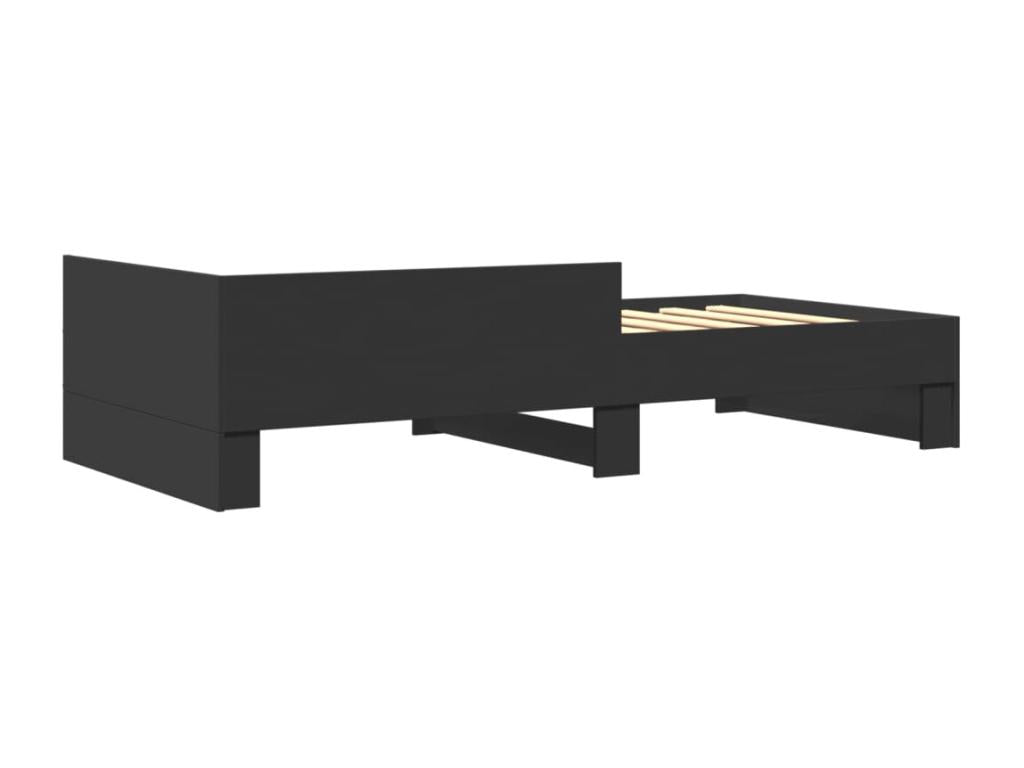 Matelas noir, 90 x 190 cm