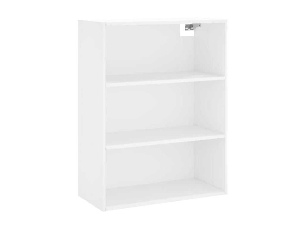 Buffet en bois d'ingénierie blanc, 69,5 x 34 x 180 cm