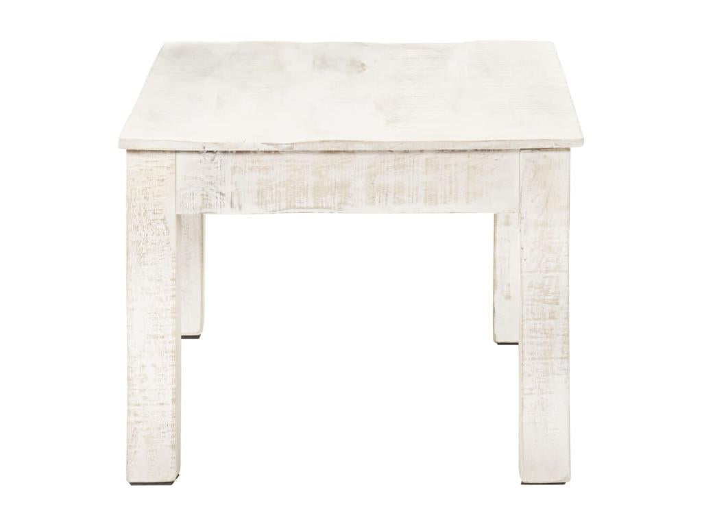 Table basse blanche, 110 x 60 x 45 cm