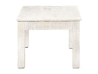 Table basse blanche, 110 x 60 x 45 cm