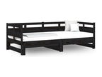 Matelas noir, 2 x 90 x 190 cm