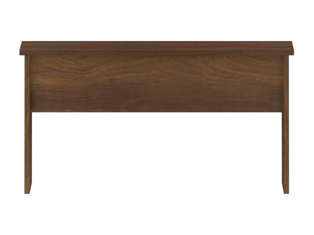 Table basse en bois composite marron, 80 x 50,5 x 41,5 cm