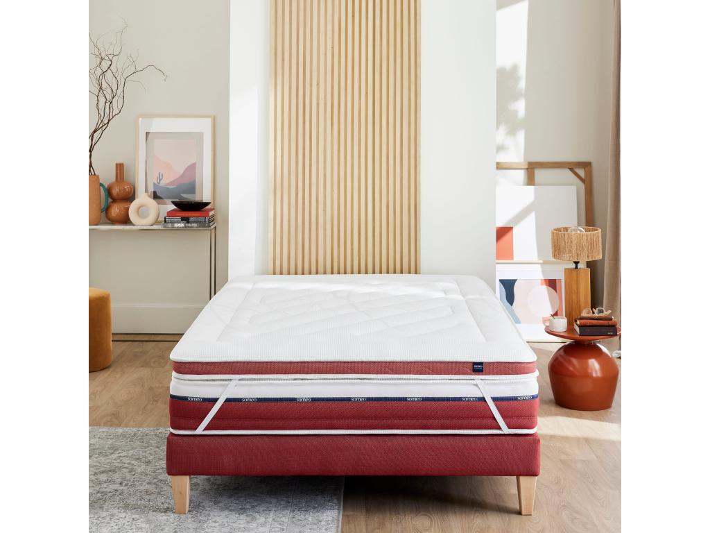 Matelas blanc, 130 x 190 cm