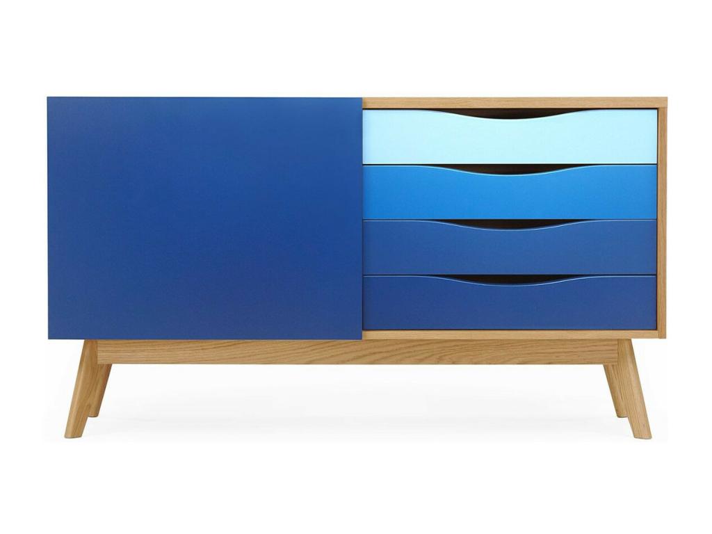 Buffet en chêne bleu