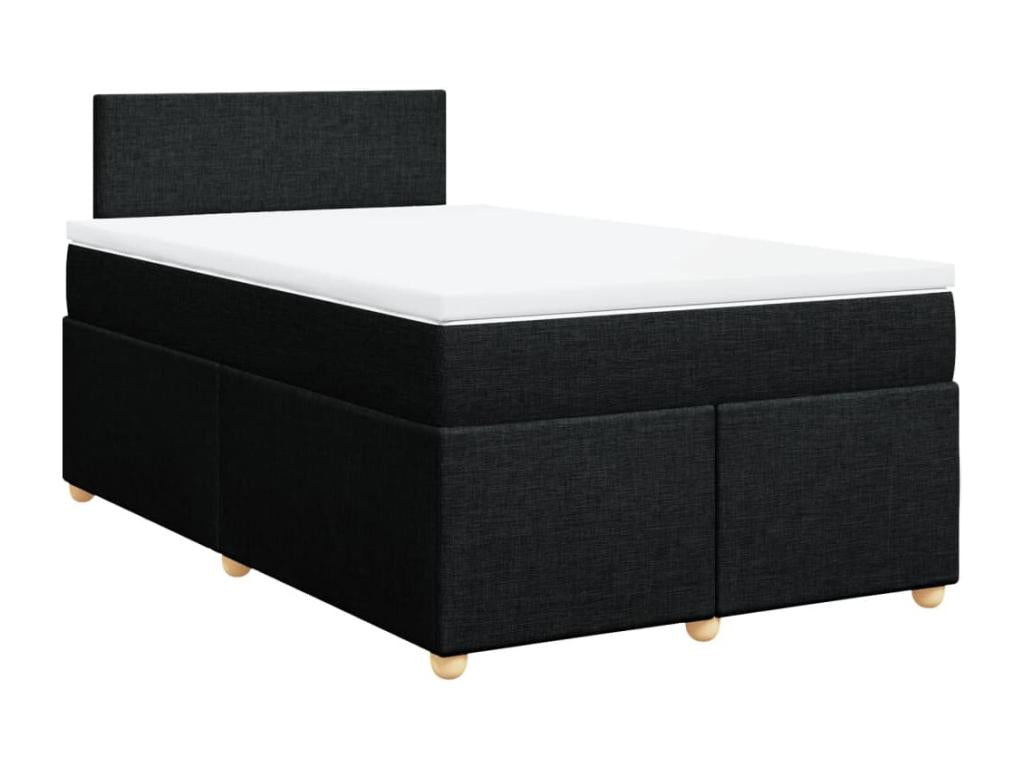 Matelas en tissu noir, 120 x 200 cm